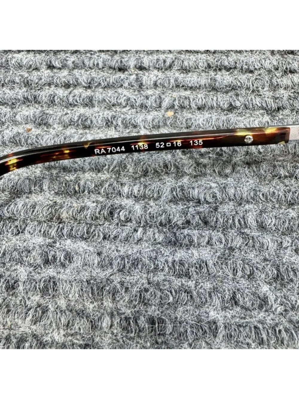 Ralph Lauren Eyeglasses Frames Only Tortoise RA 7044 1138 Cat Eye 52-16-135